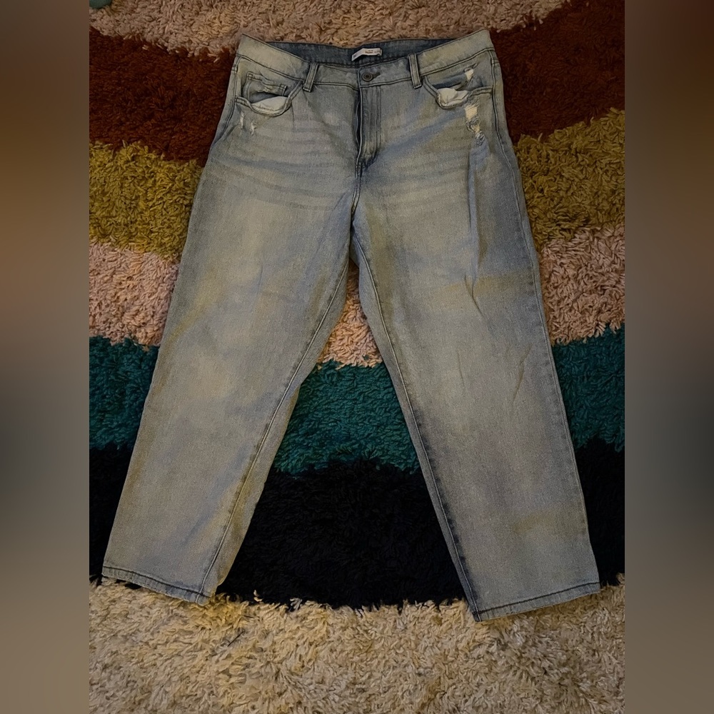 SO light fade high rise jeans